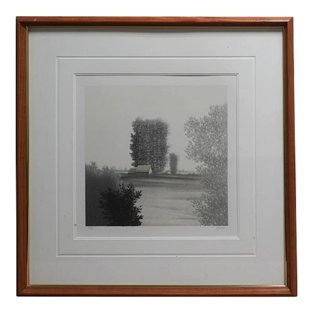 1930s Robert Kipniss - The Small Field, Limited Edition Lithograph