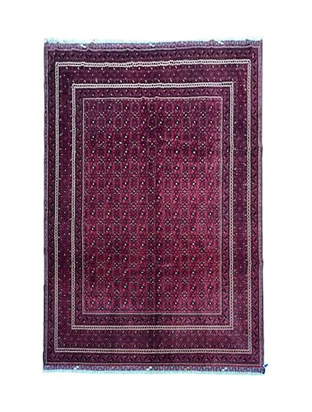 Afghan Turkmen Wool Rug 8'3" x 11'