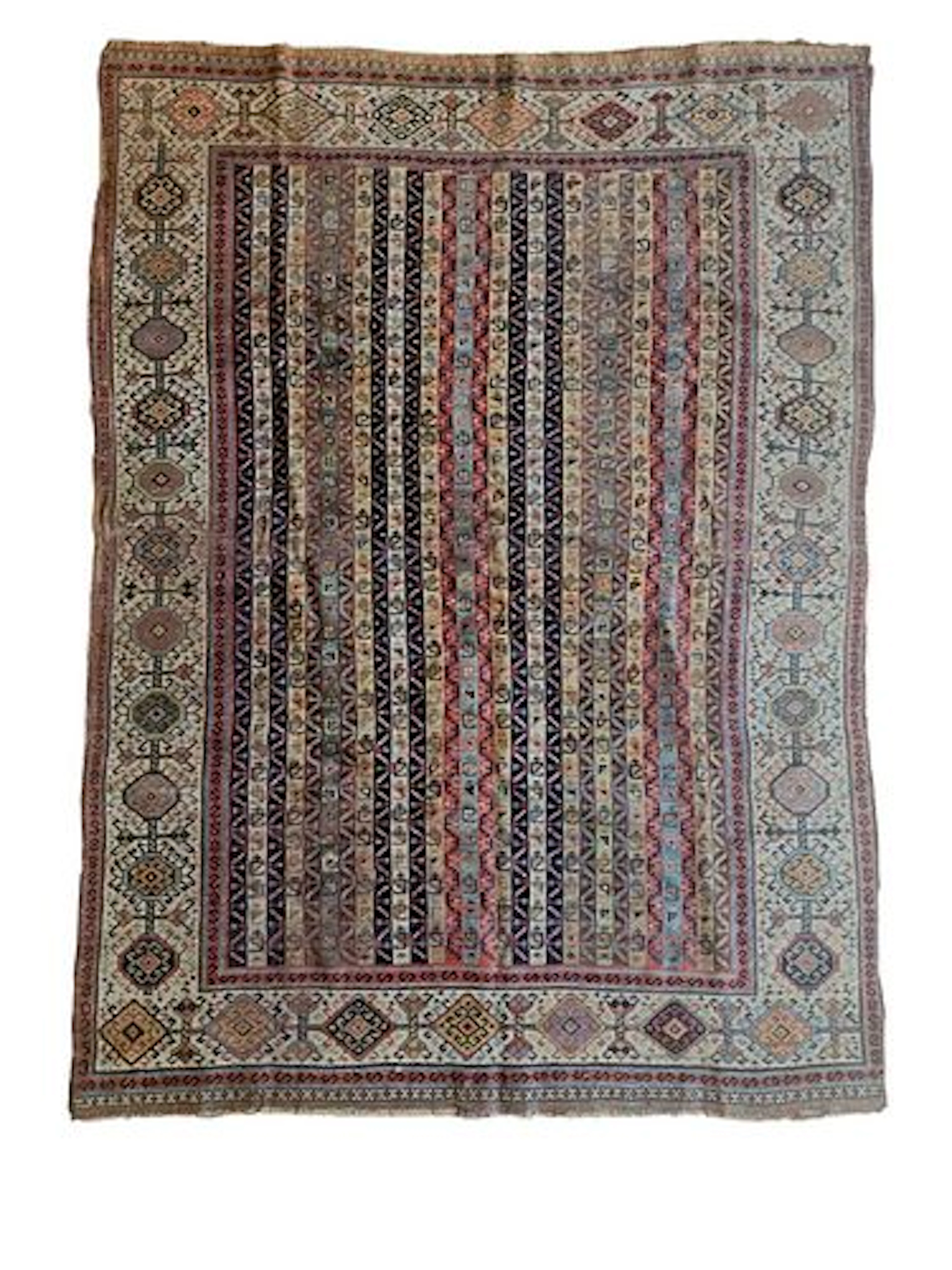 Antique Caucasian Rug 4'8" x 6'6"