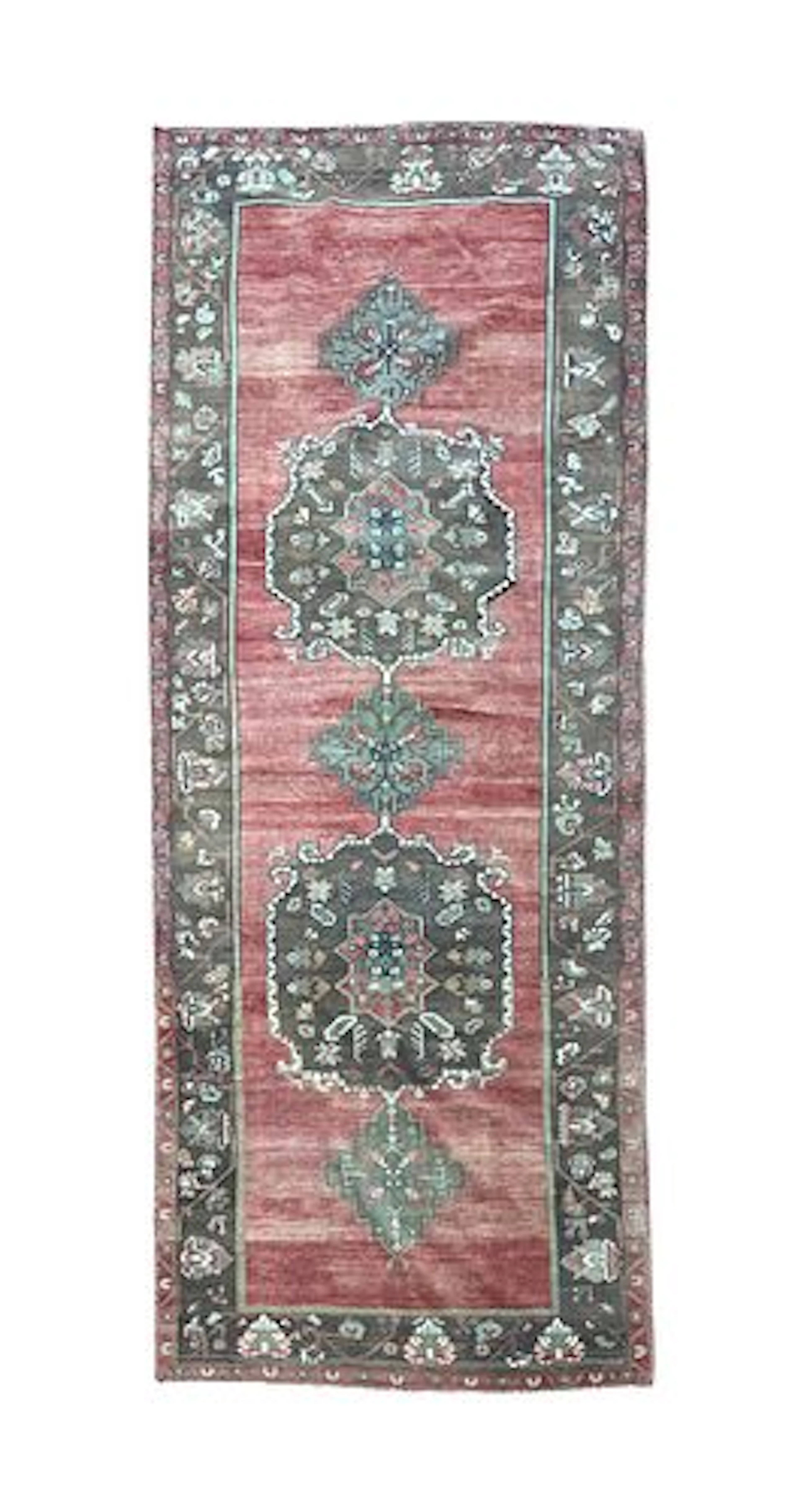 Vintage Turkish Wool Runner 4'11" x 12'2"