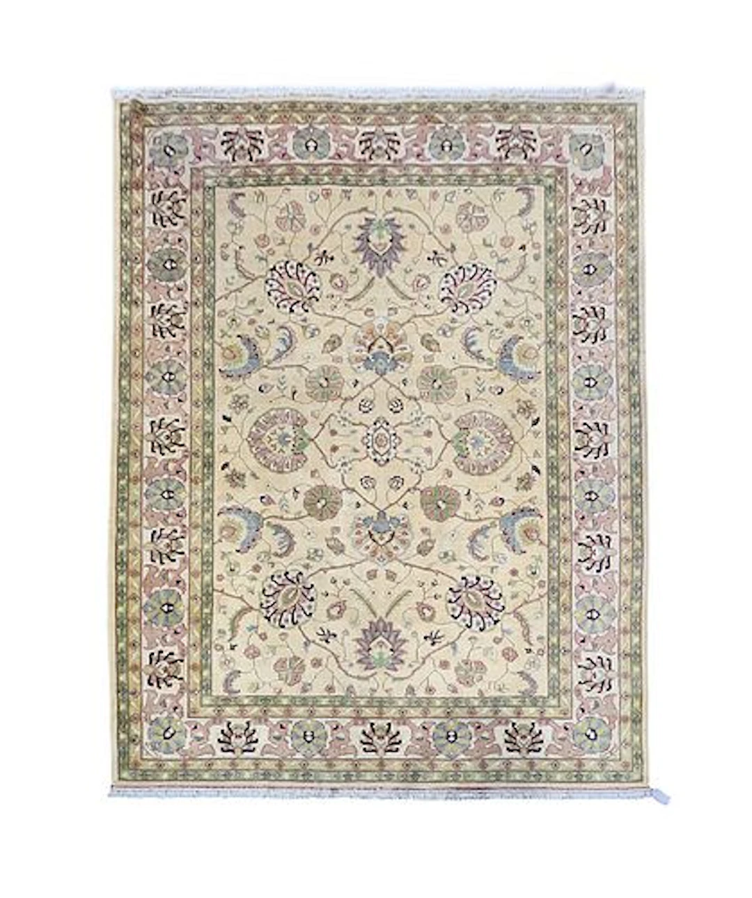 Afghan Oushak Wool Rug 8'4" x 11'2"