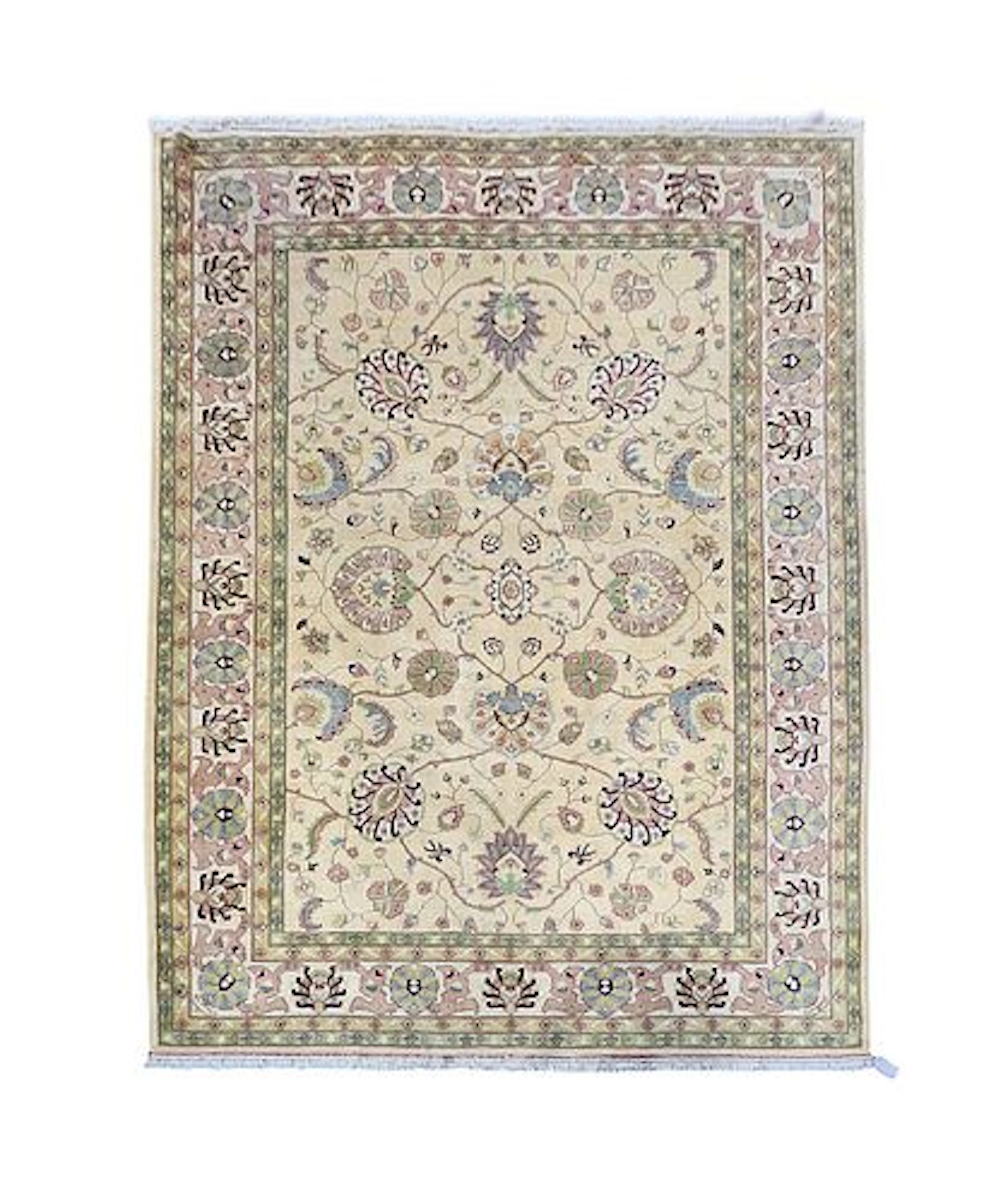 Afghan Oushak Wool Rug 8'4" x 11'2"