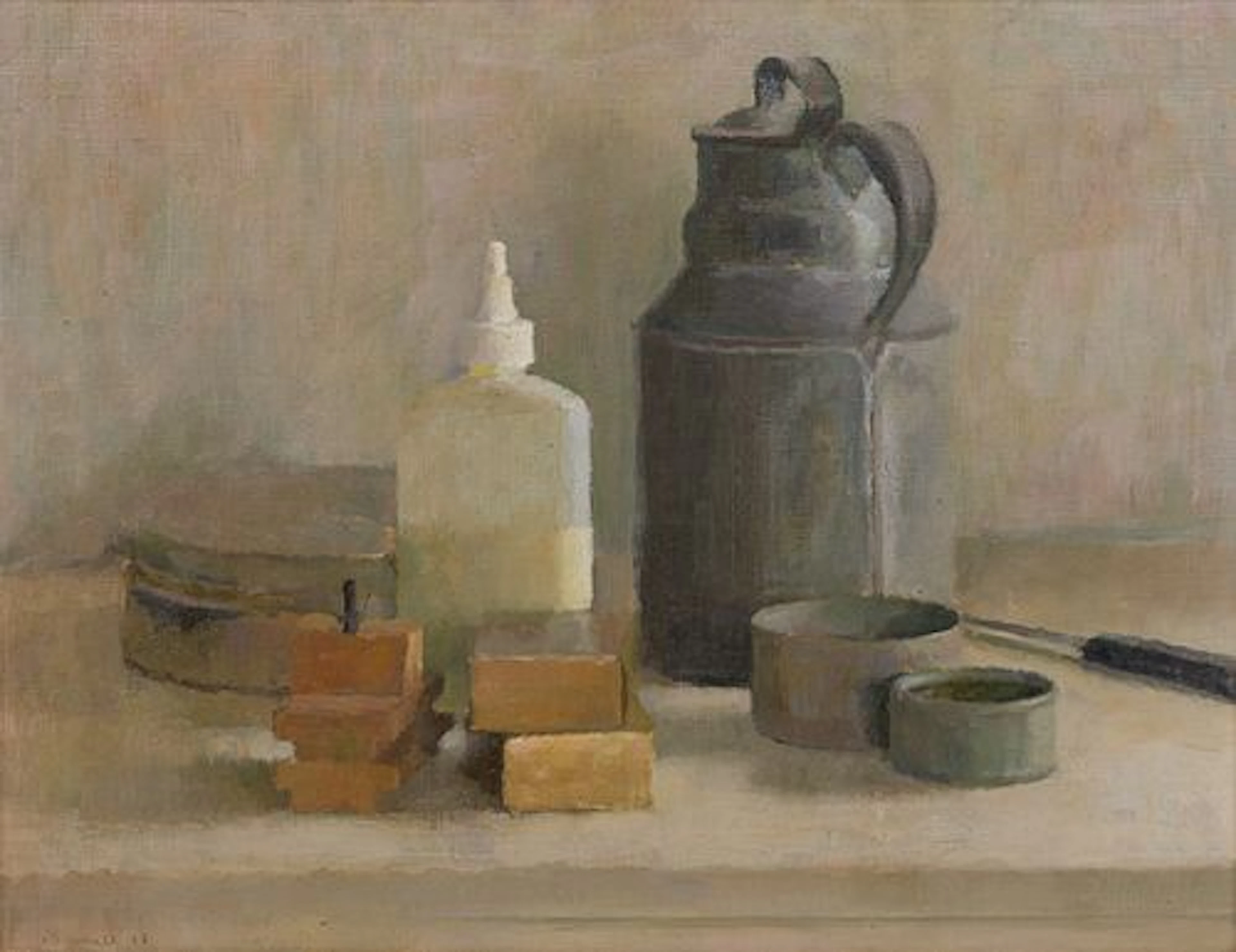 David Marshall, oil on canvas, 1997