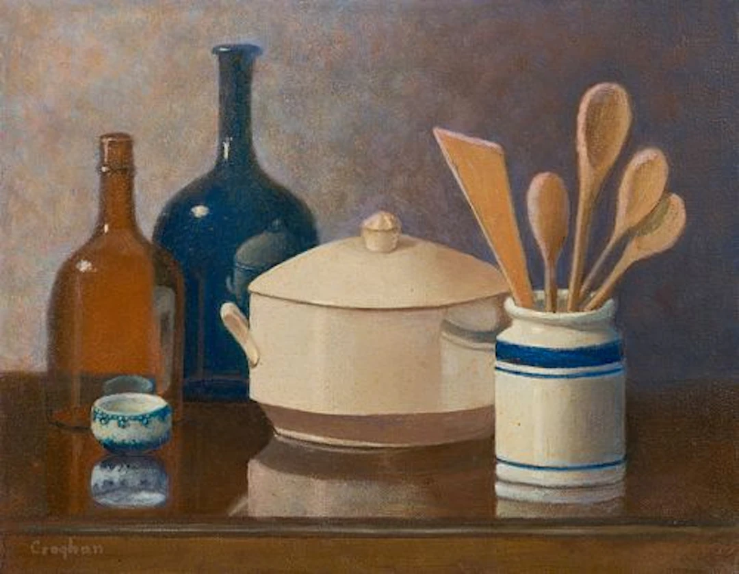 Leland Croghan, oil on canvas