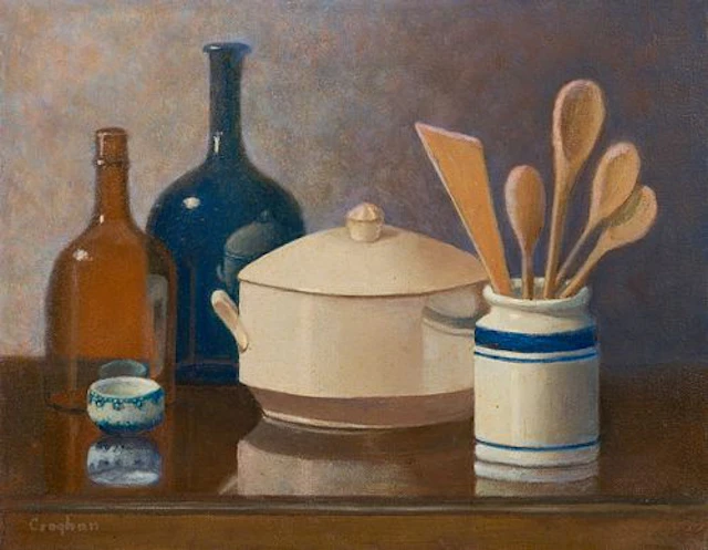 Leland Croghan, oil on canvas