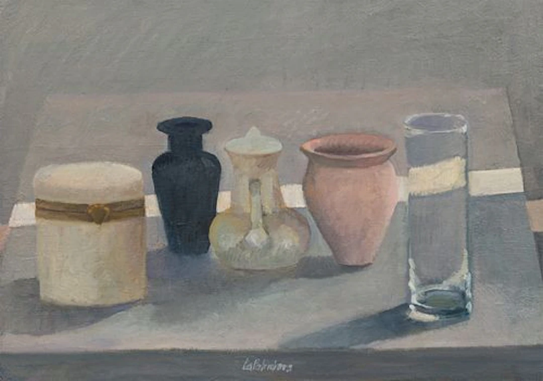 Constance LaPalombara, oil on board