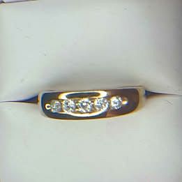 Men's 0.30 ct. Natural Diamonds Wedding Band in 14 karat Yellow Gold