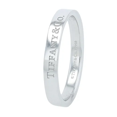 Tiffany & Co. Woman's Wedding Band Set in Platinum