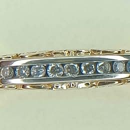 0.30 ct. Women's Round Natural Diamonds Designer Wedding Ring in 14k