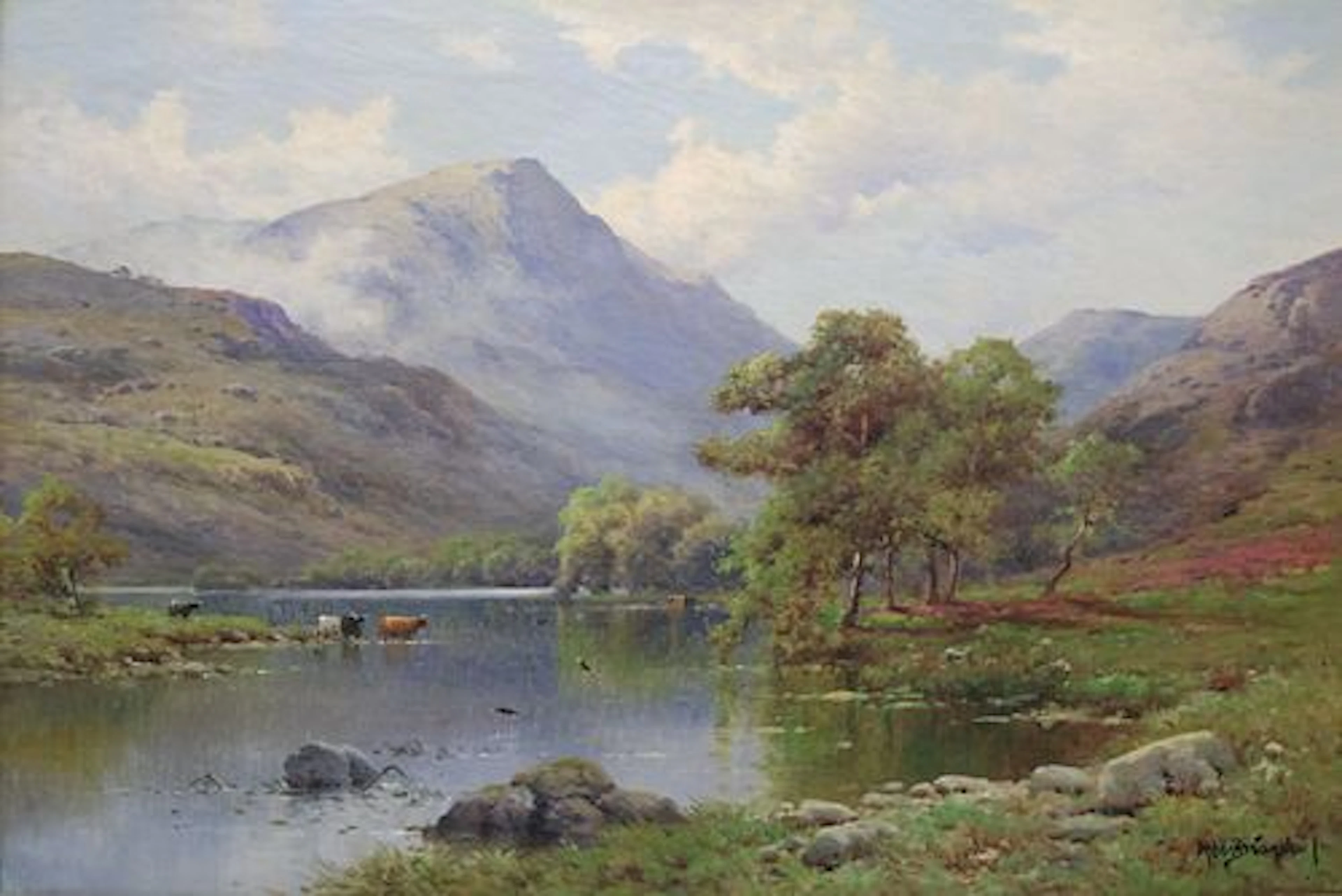 Alfred de Breanski Jr. BritishÂ (1877-1955)