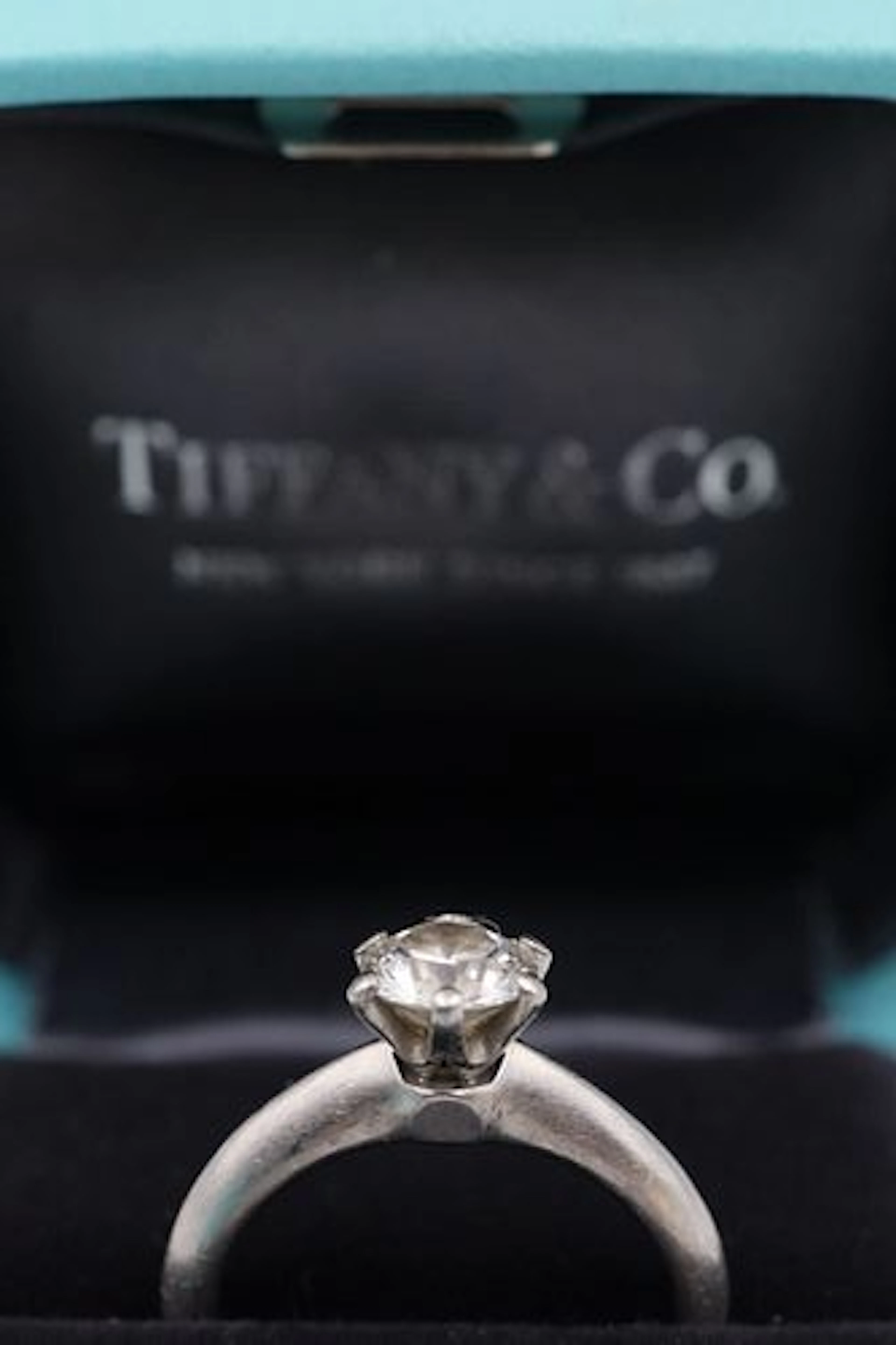 Tiffany & Co Platinum & Diamond Ring