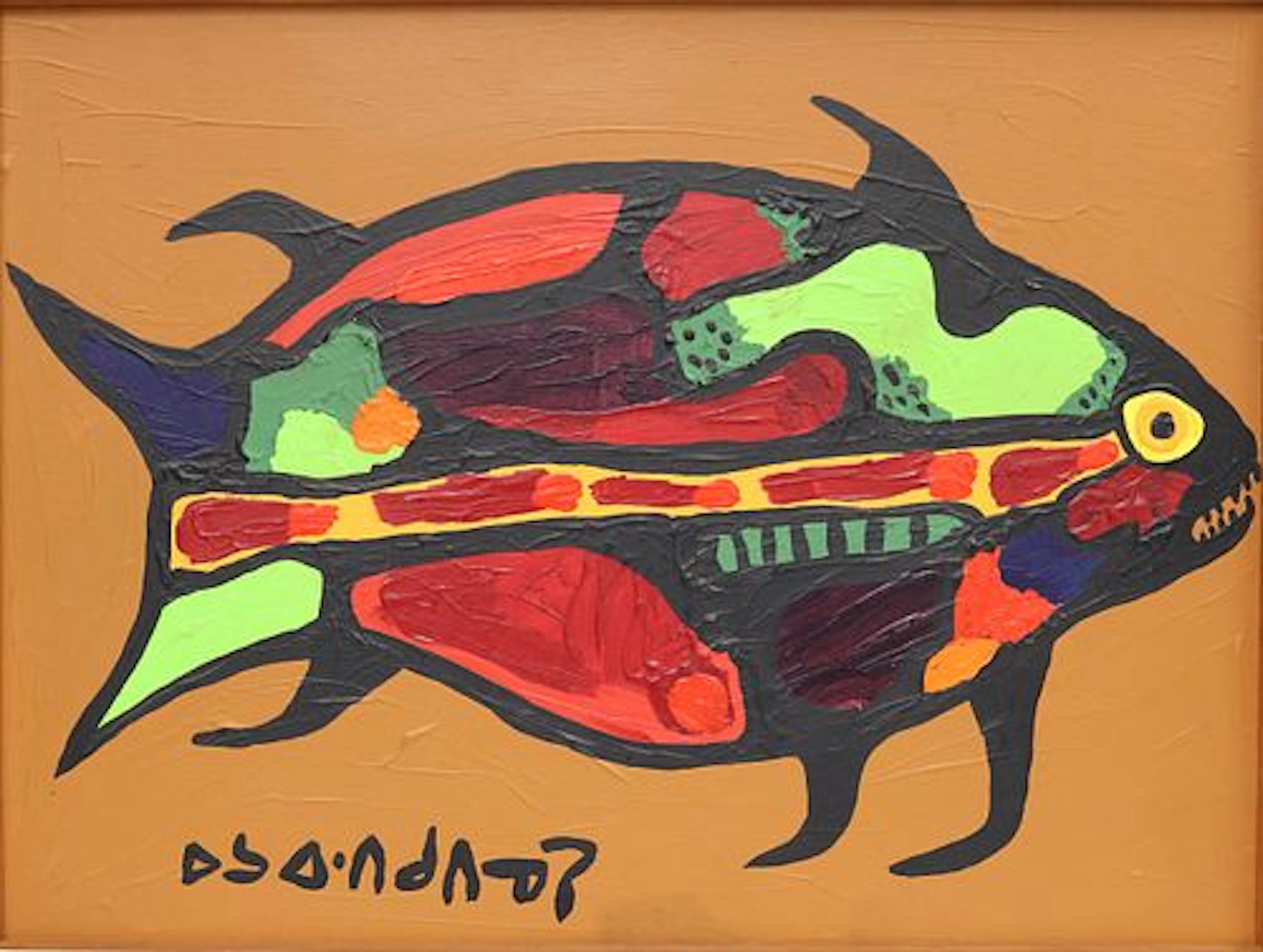 Norval Morrisseau RCA, Anishinaabe (Ojibwe) (1931-2007)