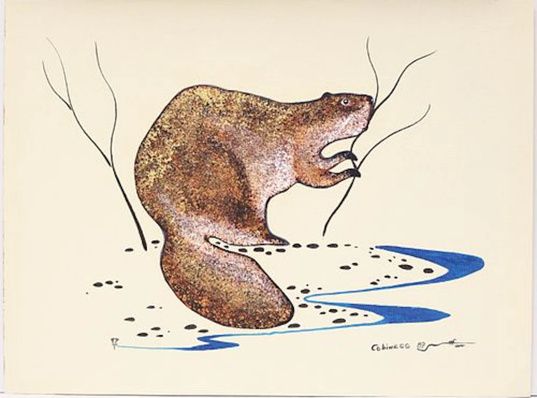 Eddy Cobiness PNIAI, Anishinaabe (Ojibwe) (1933-1996)
