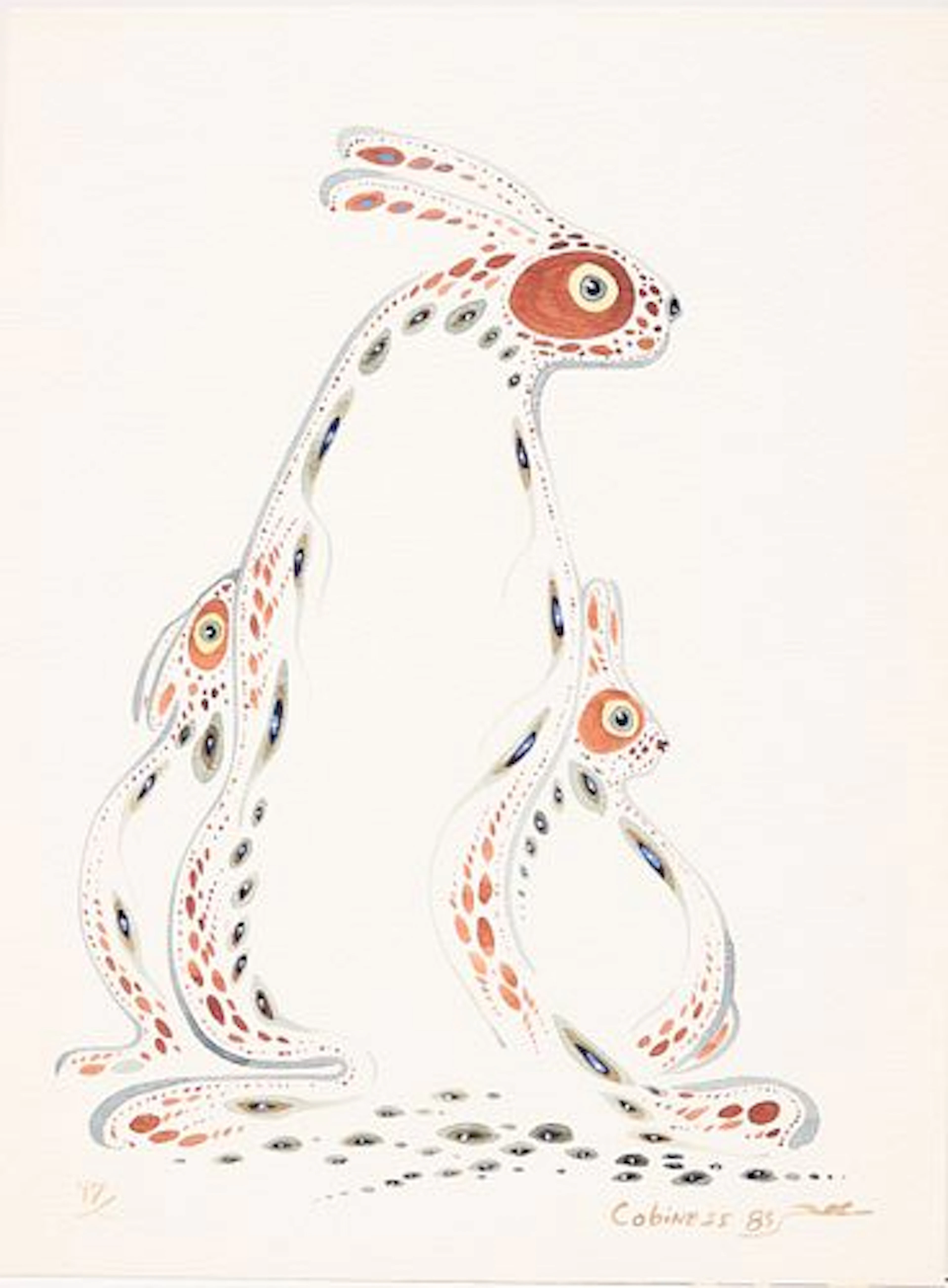 Eddy Cobiness PNIAI, Anishinaabe (Ojibwe) (1933-1996)