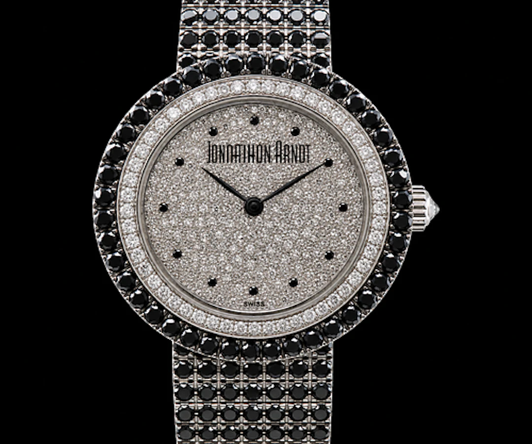 Johnathan Arnot 18k Black Diamonds Watch
