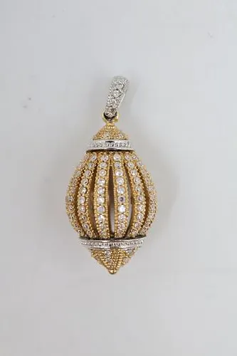 14k Gold & Diamond Pendant