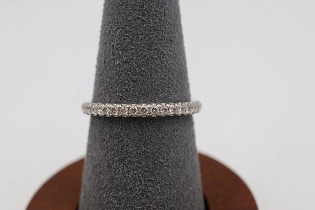 Tiffany & Co Platinum & Diamond Band