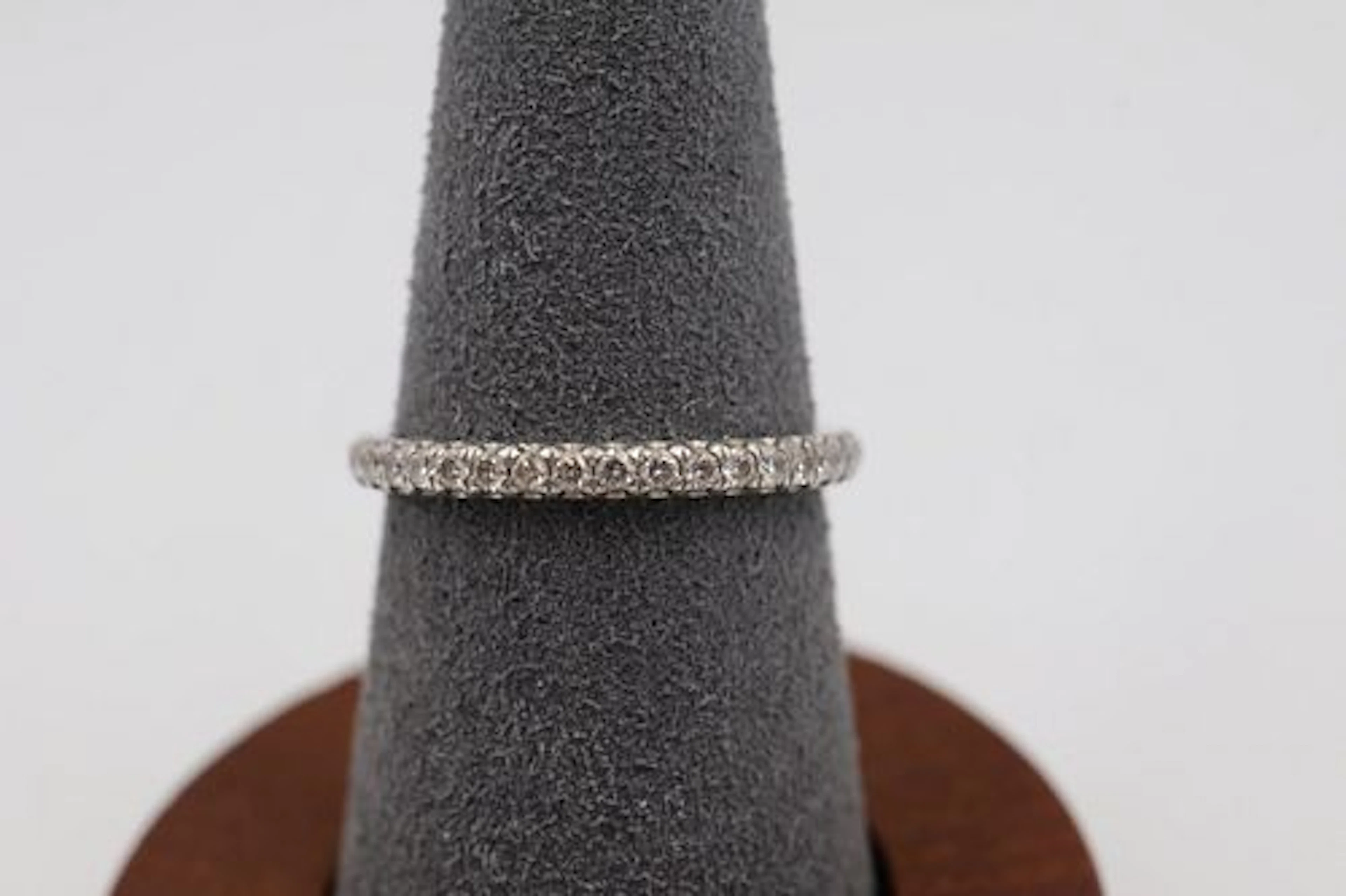 Tiffany & Co Platinum & Diamond Band