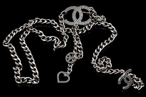 Chanel Chain Belt with Charms