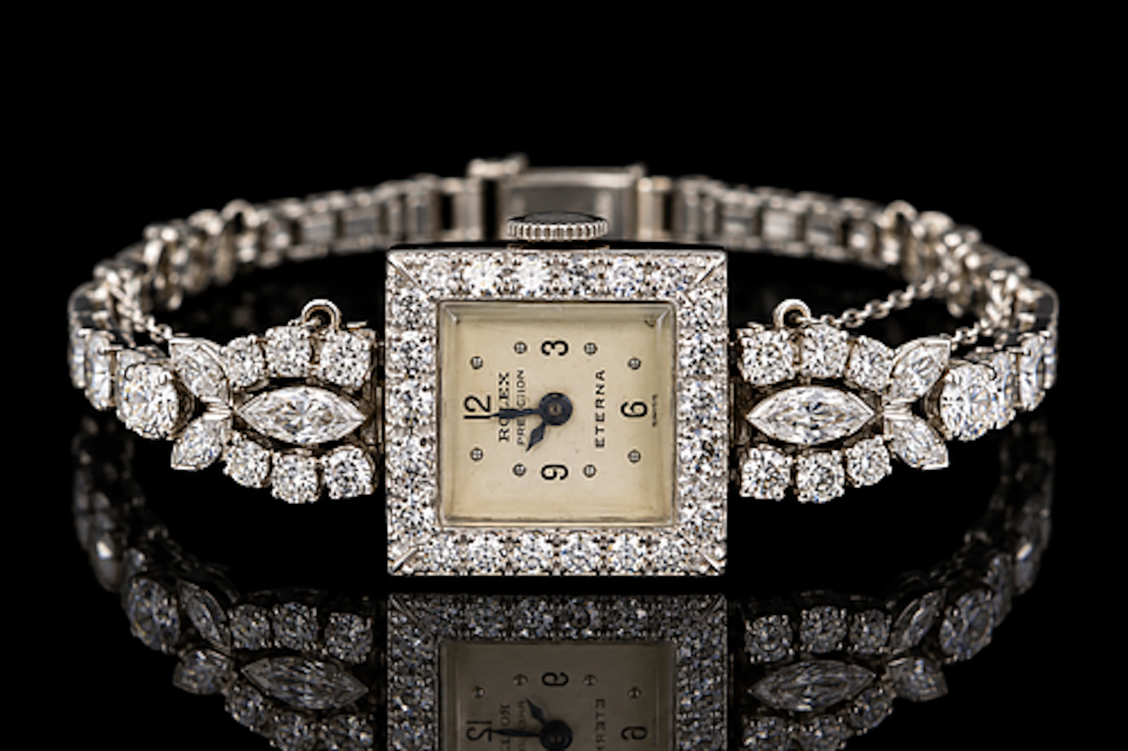 Birks Challenger Platinum and Diamond Ladies Watch