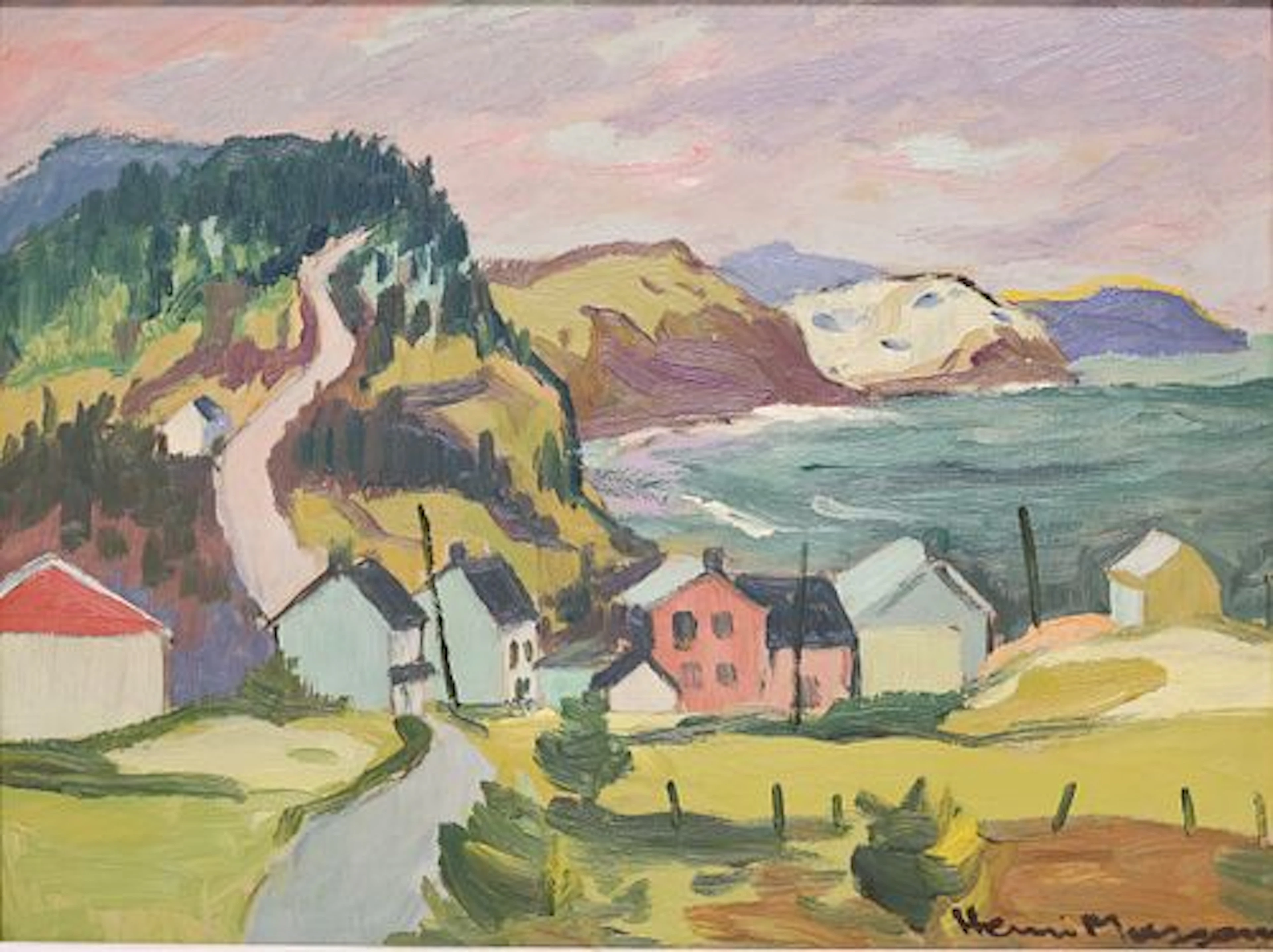 Henri Leopold Masson, Belgian-Canadian (1907-1996)