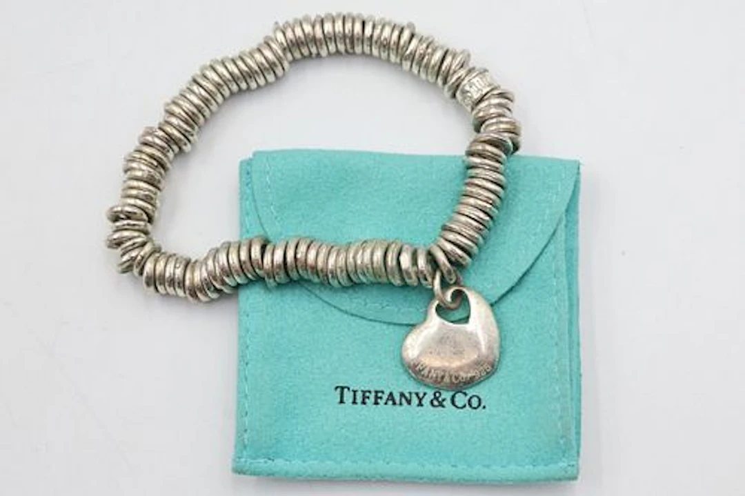 Links of London Bracelet With Tiffany & Co Heart charm
