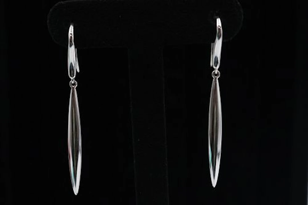 Tiffany & Co 18K White Gold Earrings
