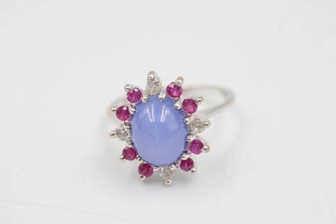 14K Gold & Star Sapphire Ring