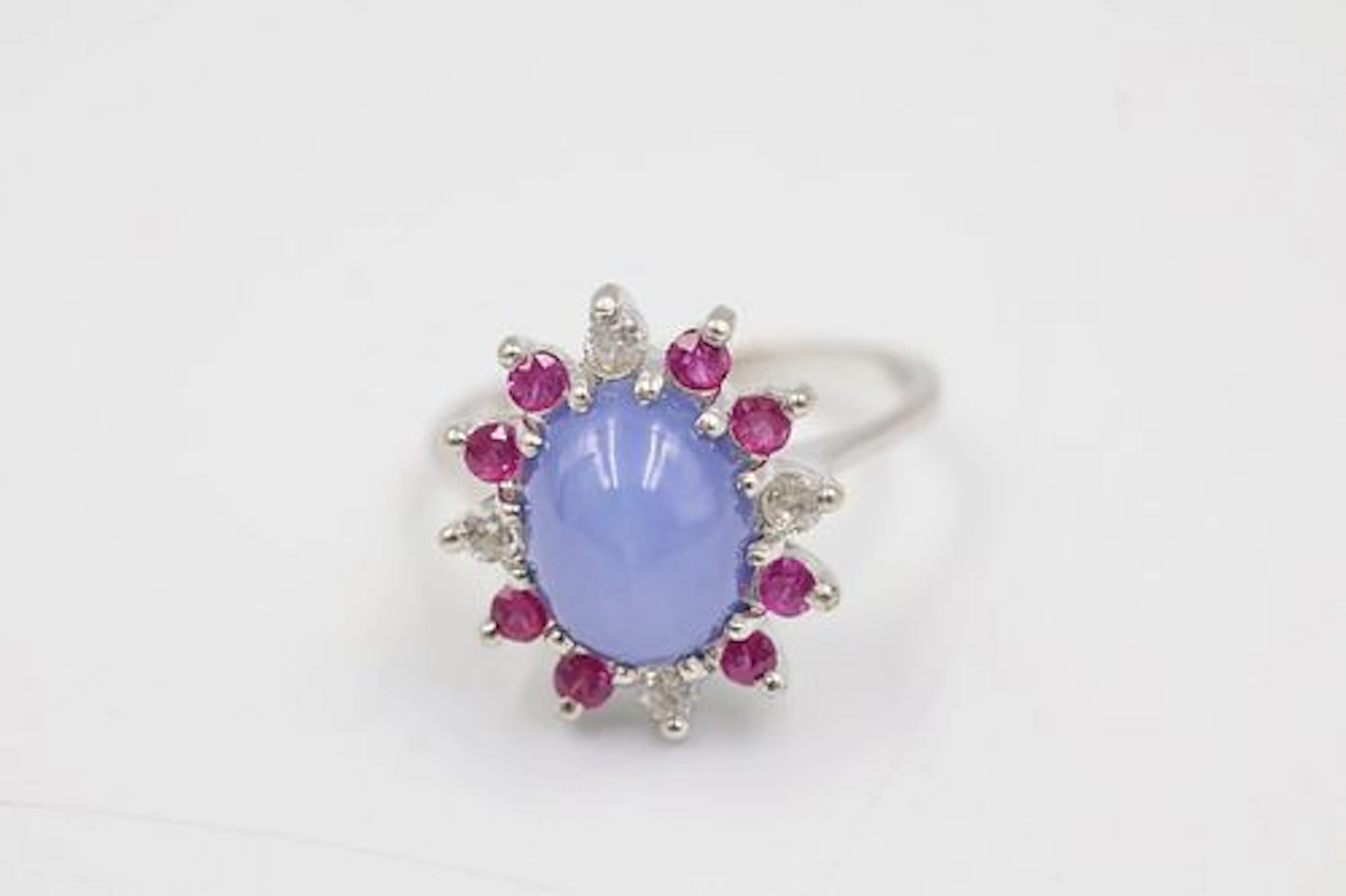 14K Gold & Star Sapphire Ring