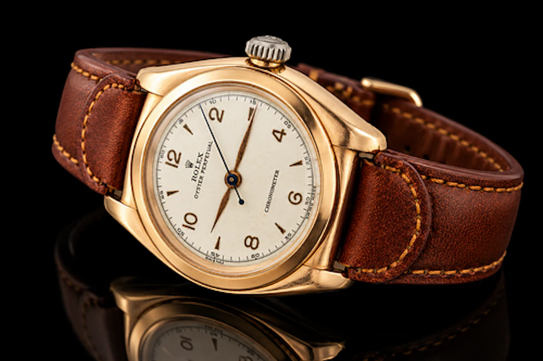 Rolex 18k bubble back Ref 3131