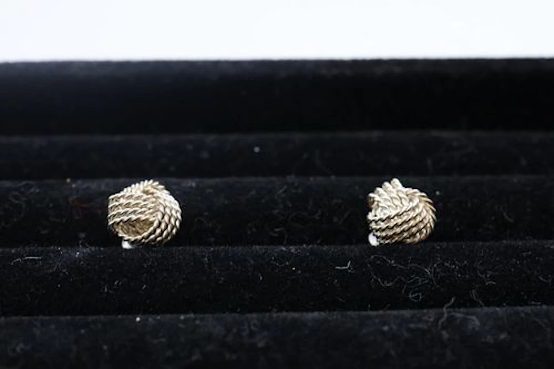 Tiffany & Co 925 Twist Knot Studs