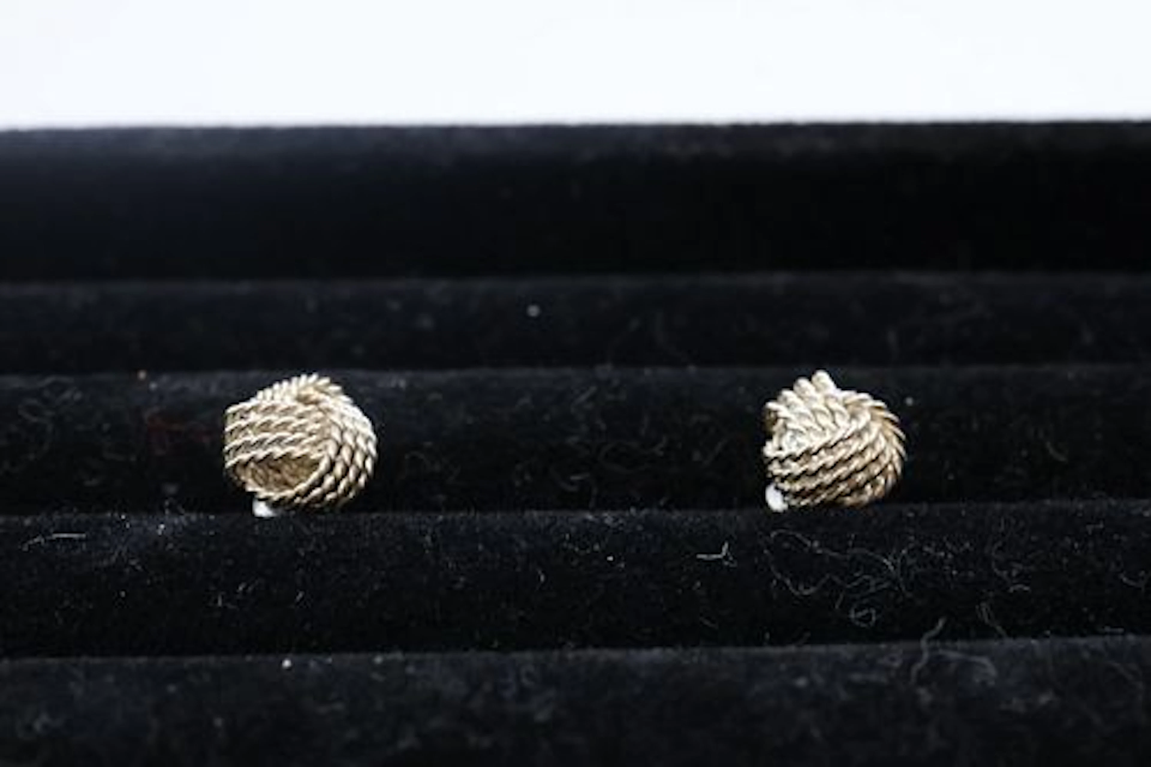 Tiffany & Co 925 Twist Knot Studs