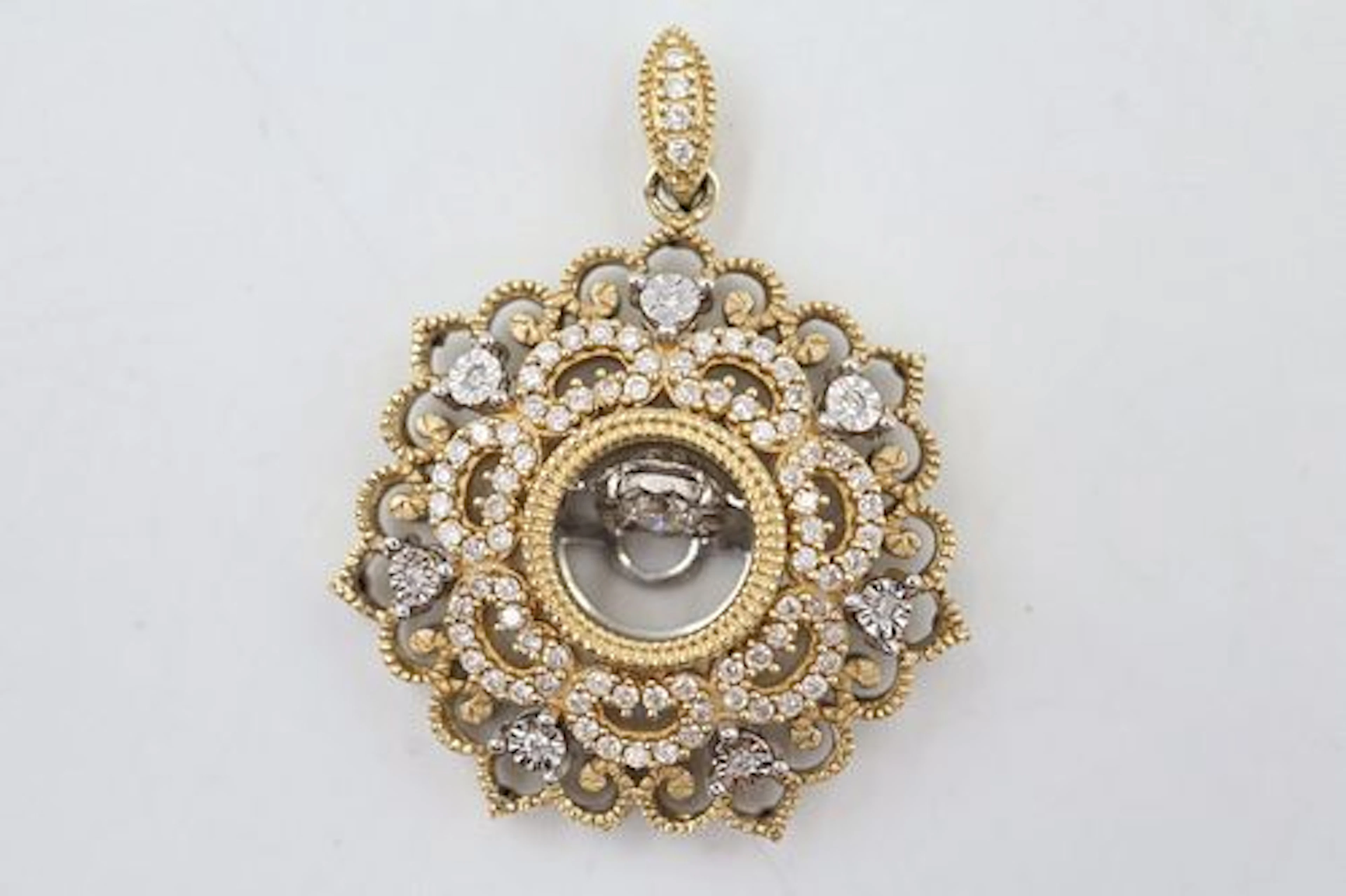 10k Gold & Diamond Pendant