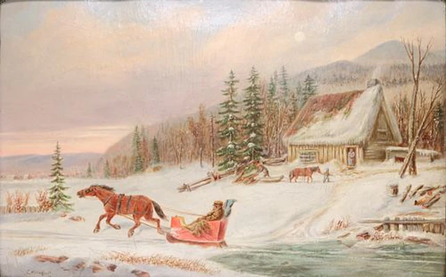 Cornelius David Krieghoff,Canadian (1815-1872)