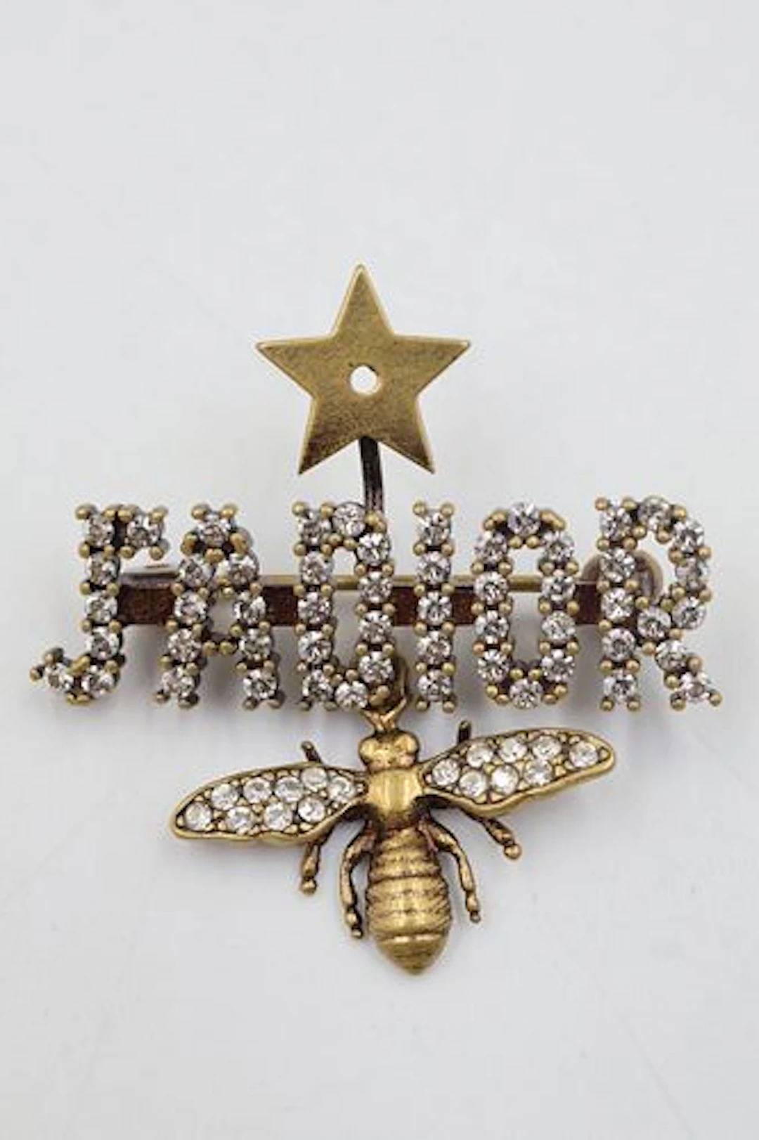 Dior J'ADIOR Crystal Bumblebee Pin
