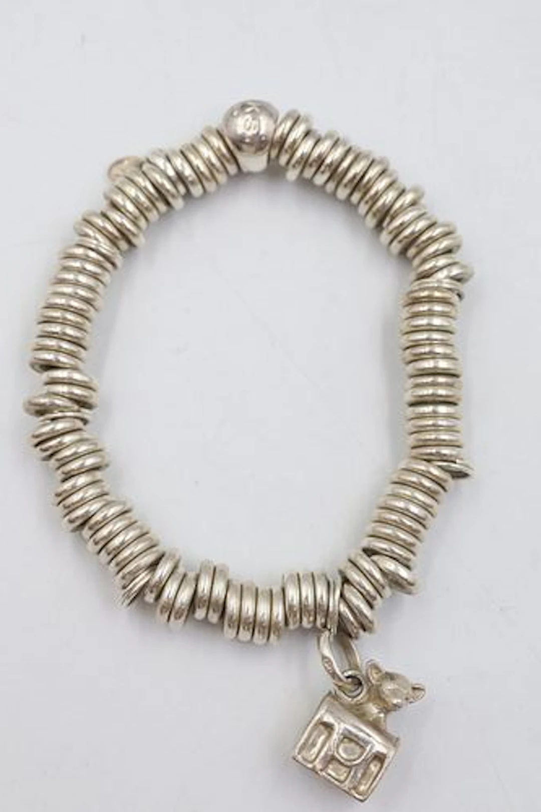 Links Of London 925 Bracelet with Dog Charm
