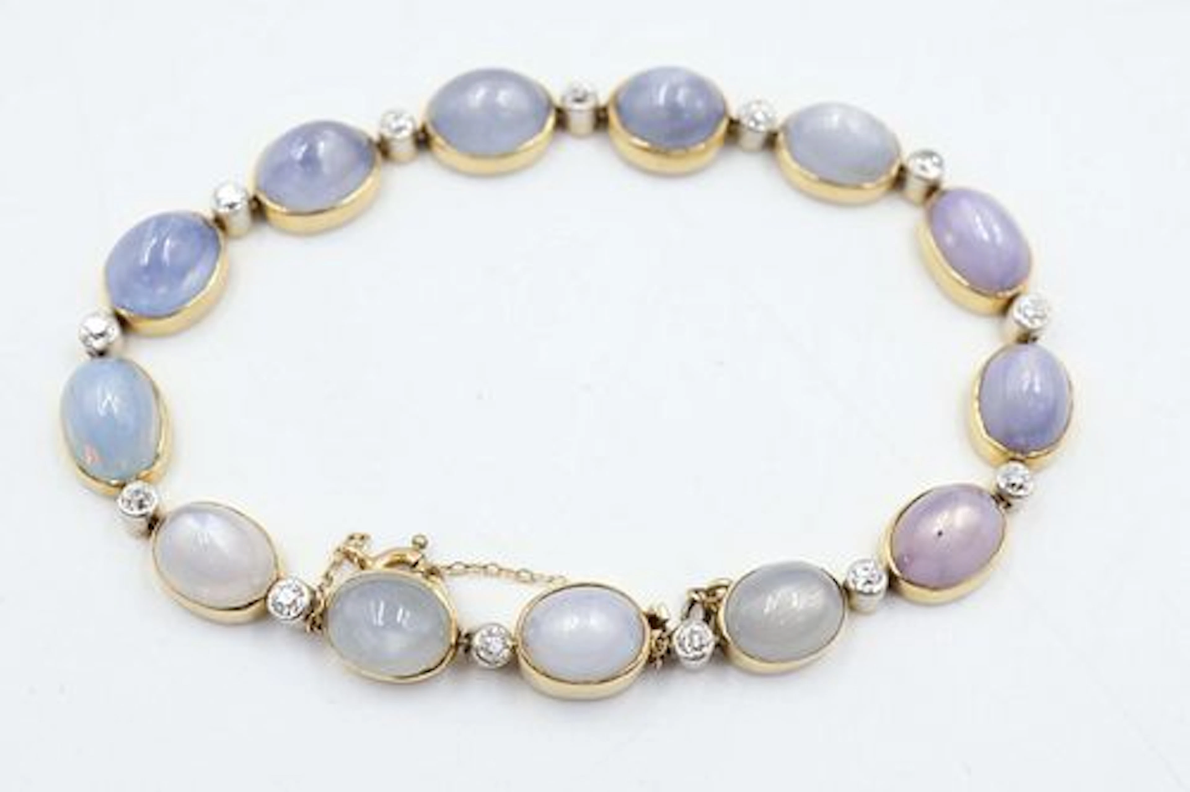 Tiffany & Co 18k Gold & Star Sapphire Bracelet