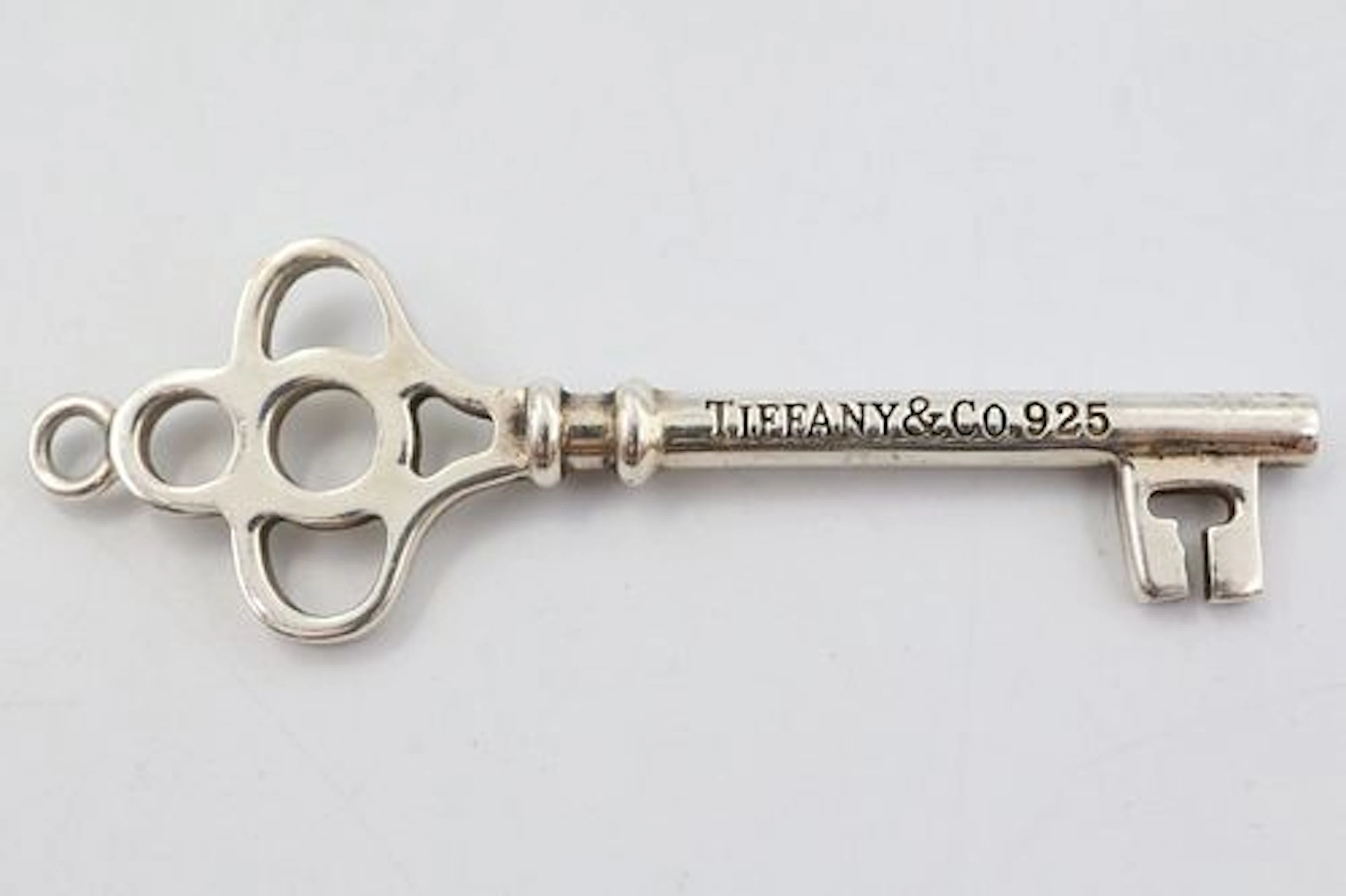 Tiffany & Co Sterling Silver Key Pendant