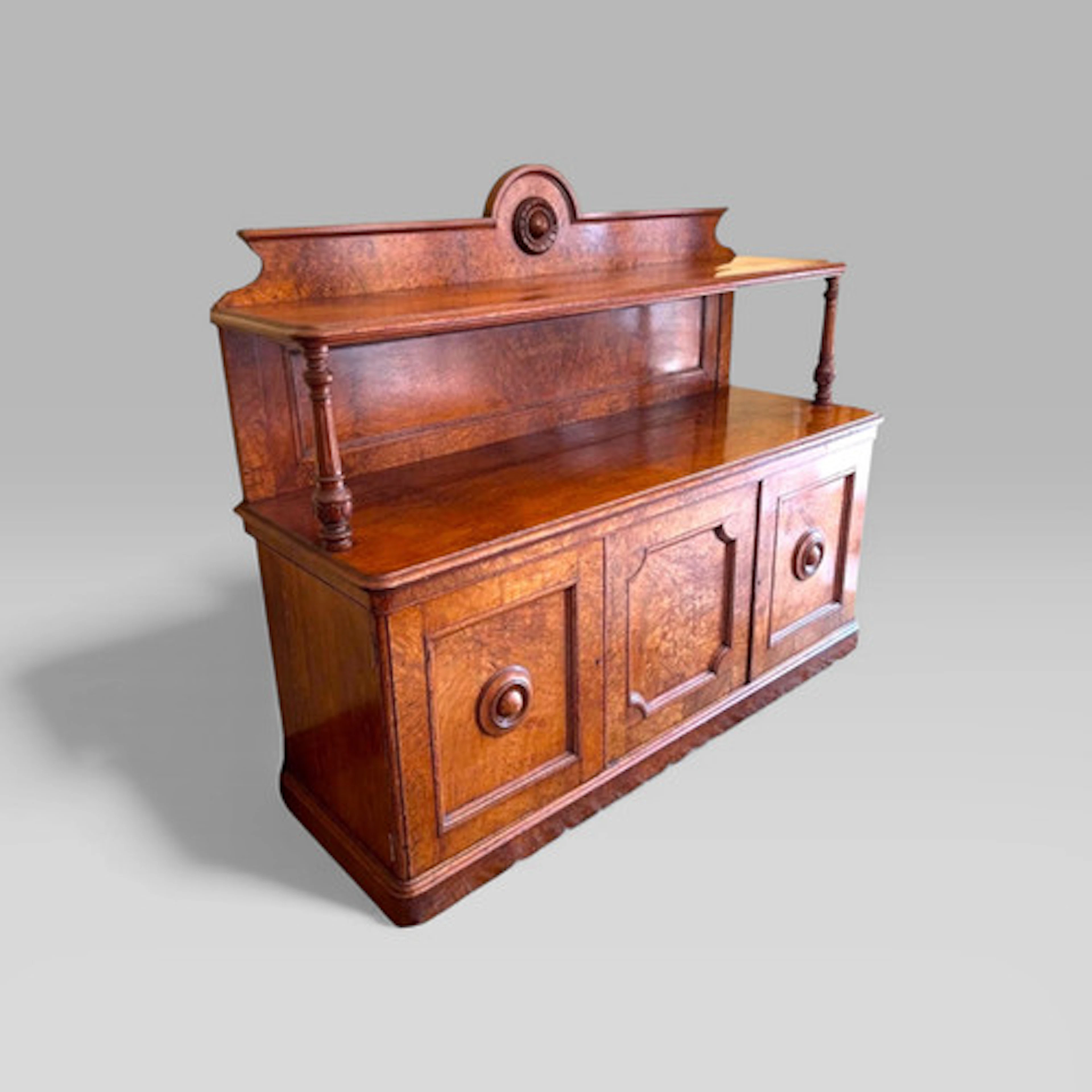 Victorian Pollard Oak Sideboard
