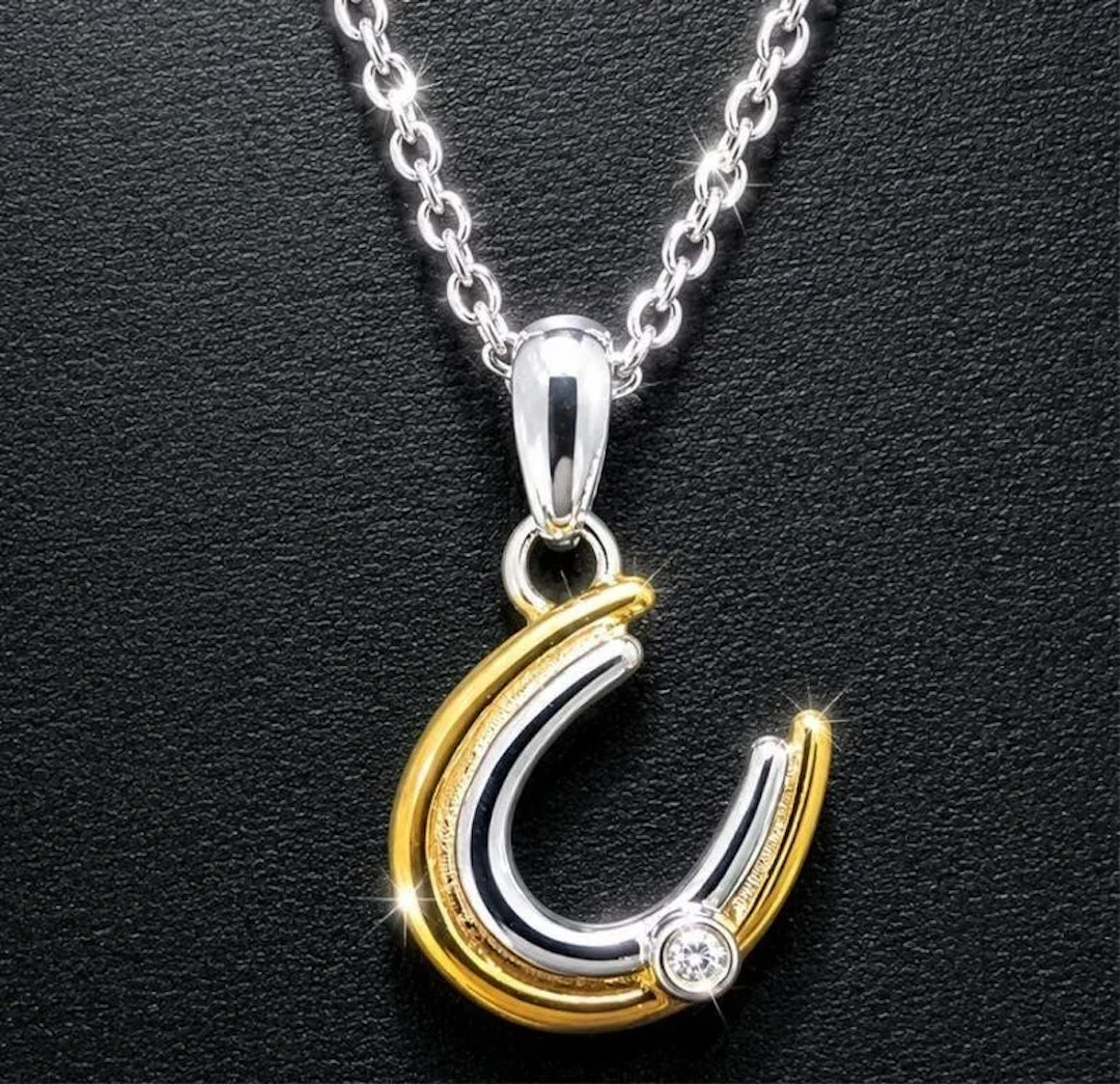$60, silver(2.35g), diamond (0.01ct) neckalce 15-