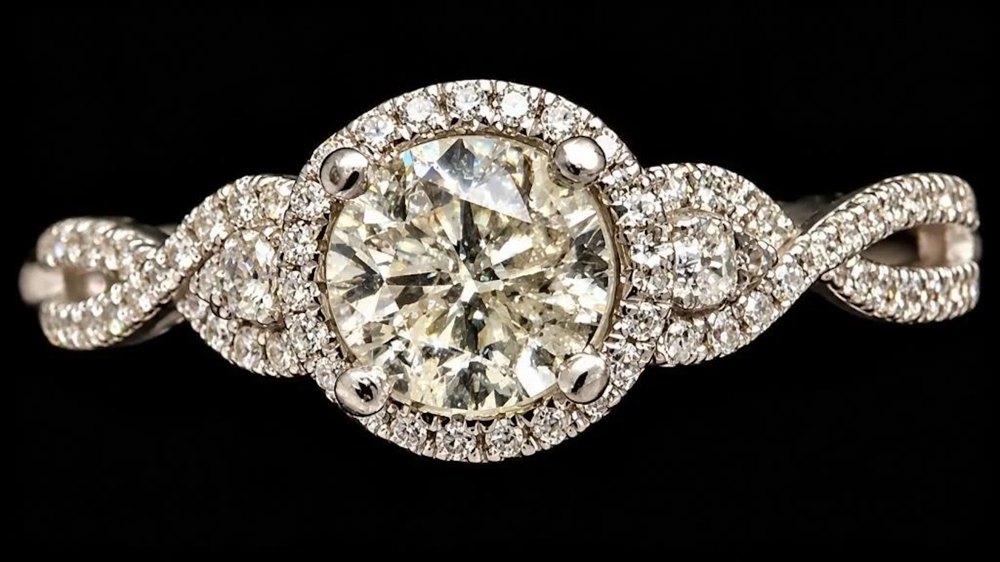 $4600, 14k(2.3g), diamond (0.5ct), diamond (0.12ct