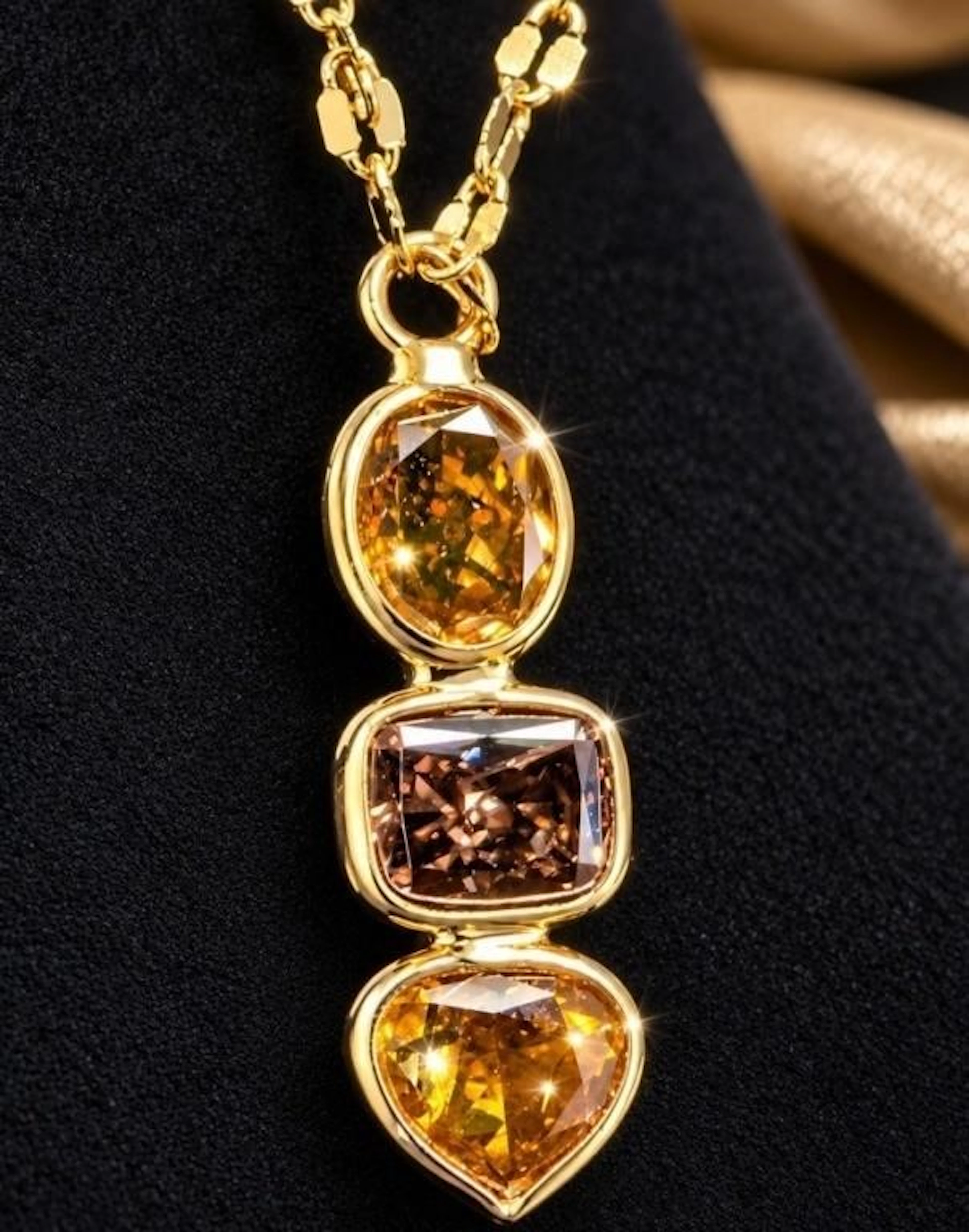 $2900, 18k(1.4g), natural color diamond (0.85ct)