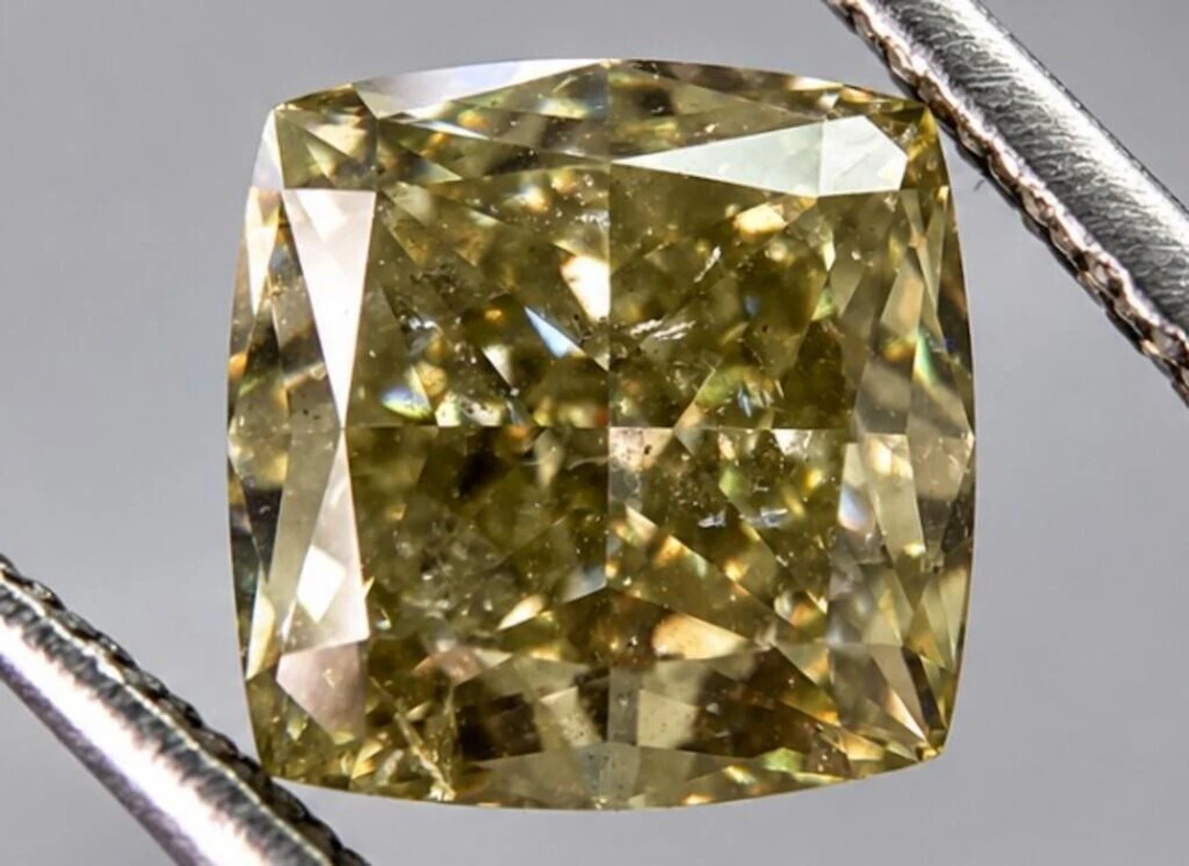 $21942 GIA Certified, natural diamond 1.55ct.CUSHI