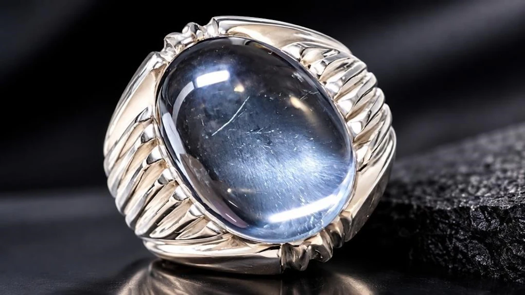 $165, Silver(6.5g), MoonstoneRing, size 9, apprais