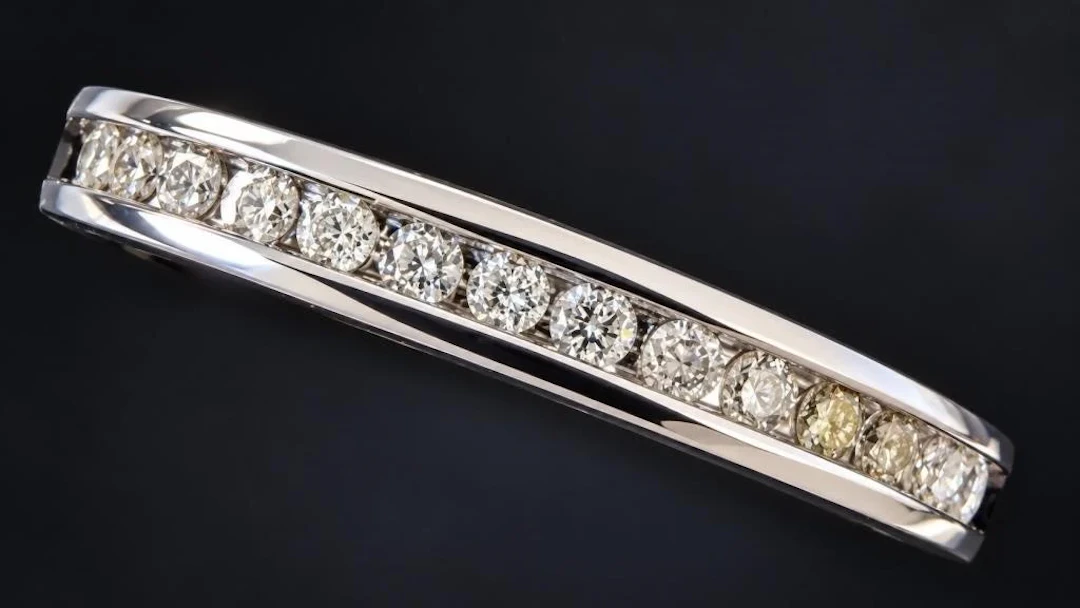 $3500, 14k(2.7g), diamond (0.5ct)ring, size 7, ret