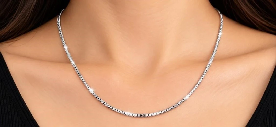$60, silver(1.9g), chain 18", retail value $60