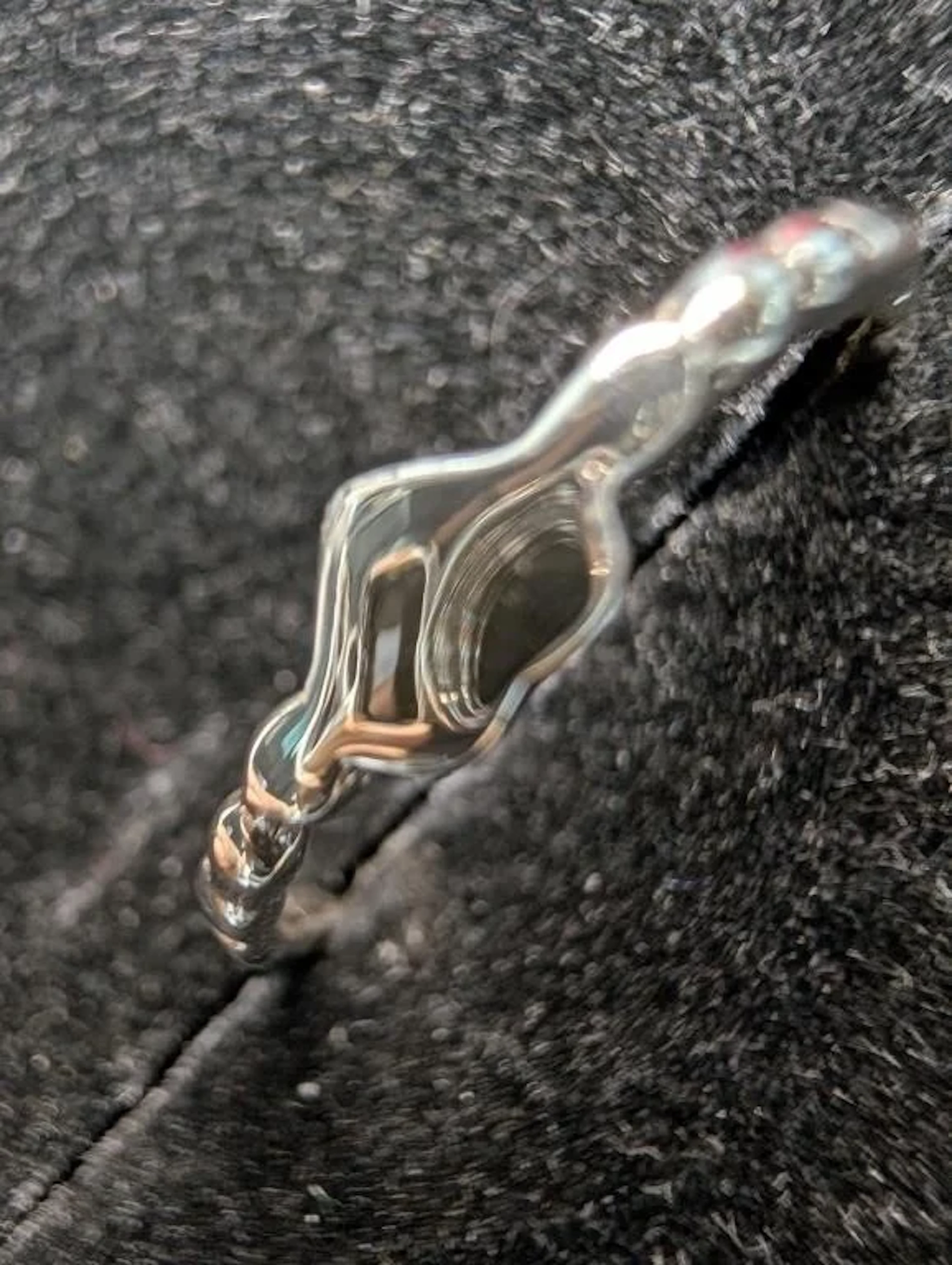$40, SILVER(1.2g), RING, size , retail value $40