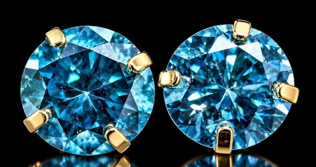 $800, 14klab diamond (0.42ct)earring, retail value