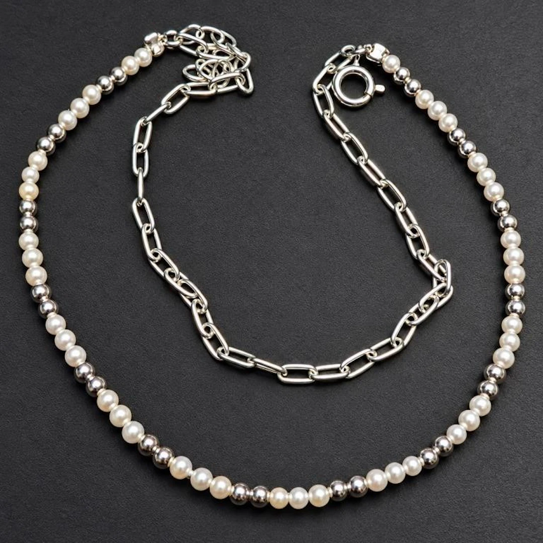 $200, silver (3.75g), pearl bracelet 6", retail v