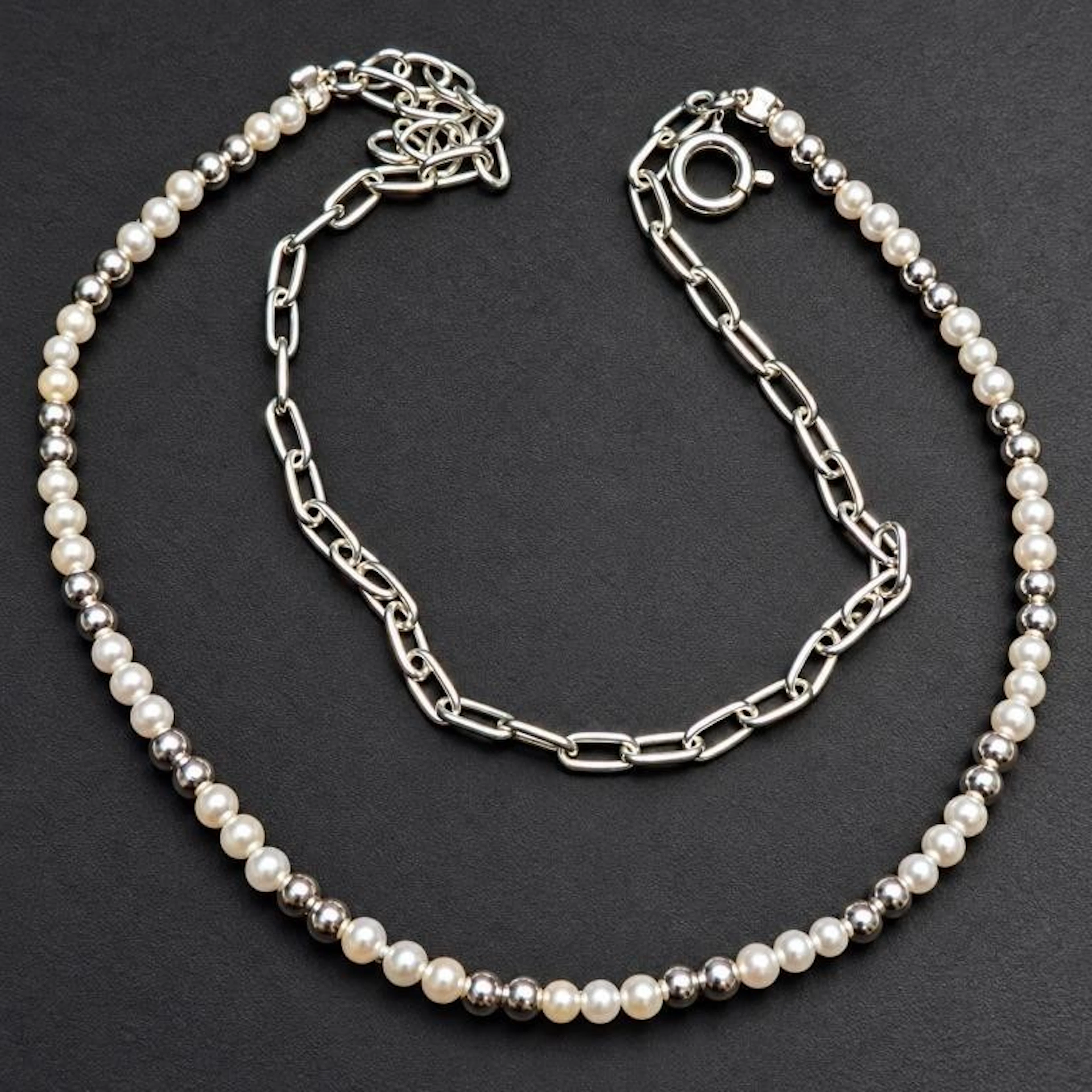 $200, silver (3.75g), pearl bracelet 6", retail v